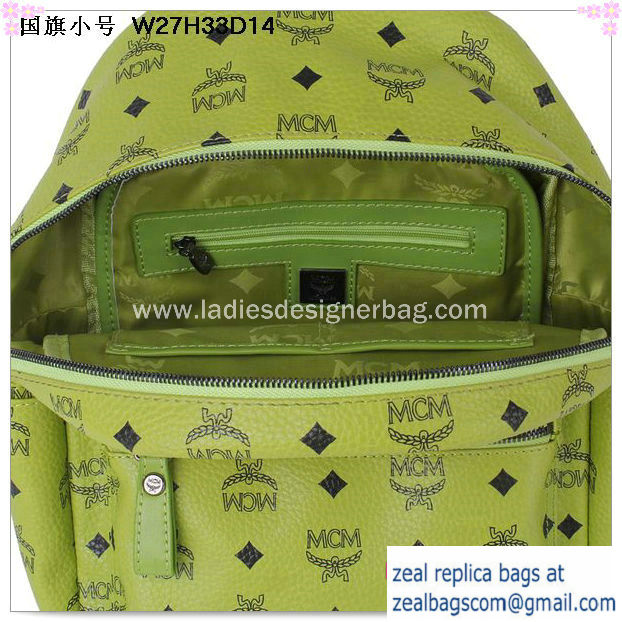 High Quality Replica MCM Small Flag of UK Backpack MC5173S Green